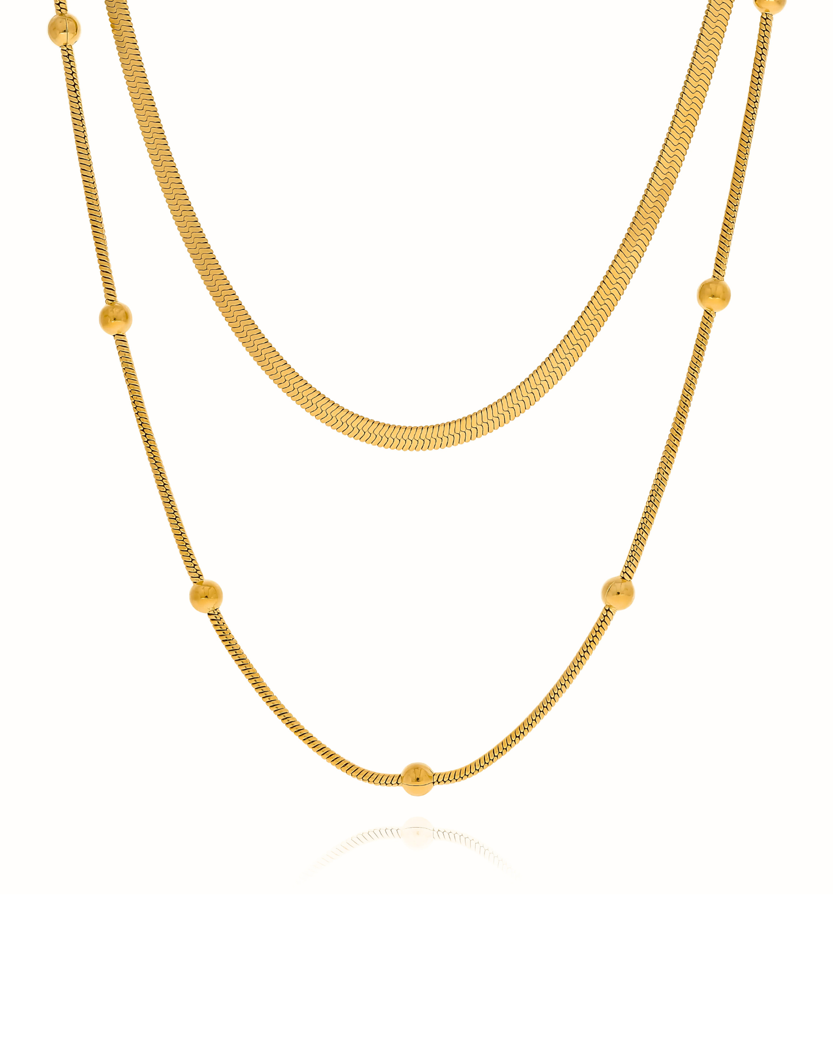 Delta Layered Necklace