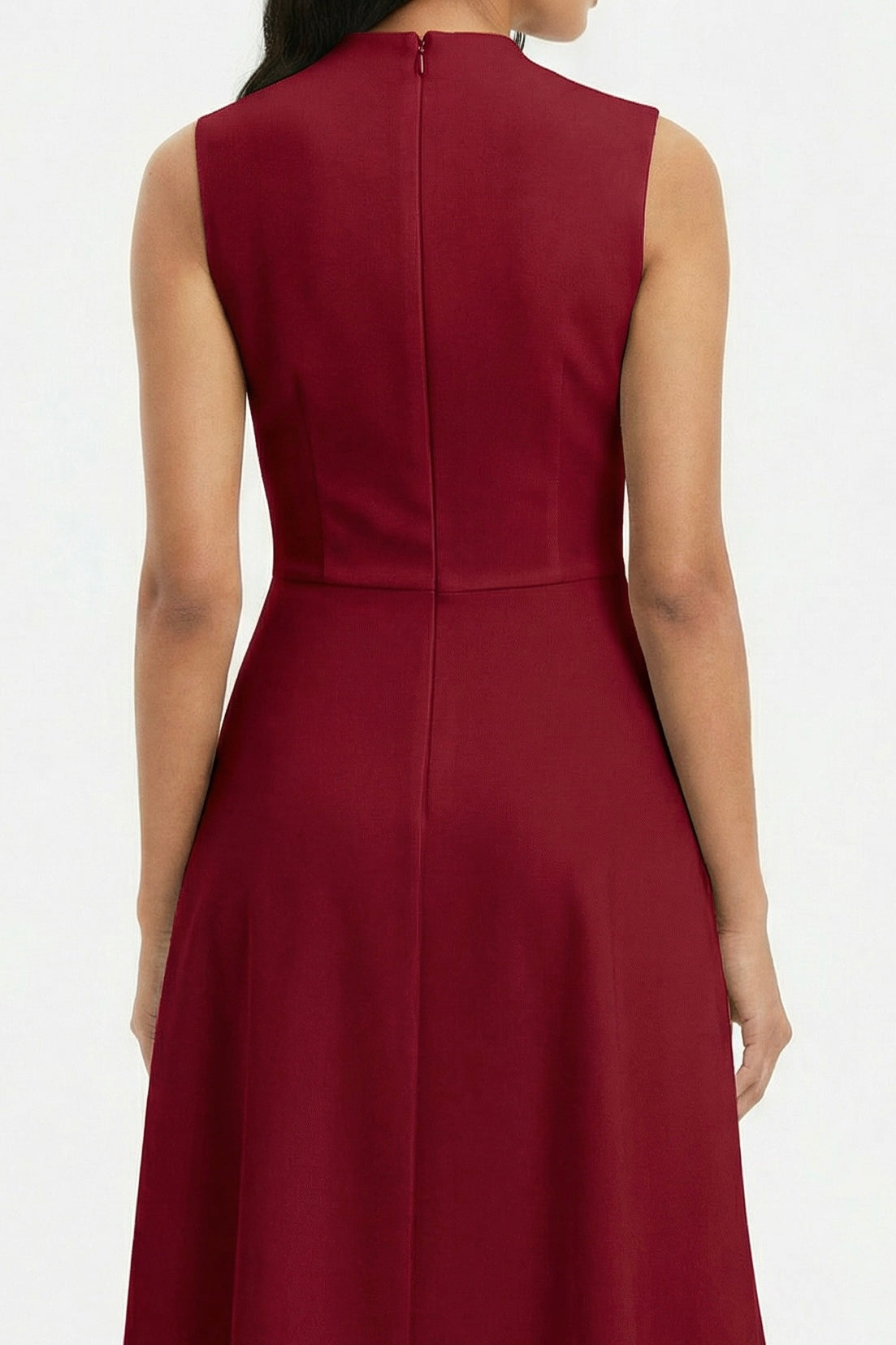 Lune Midi Dress | Cherry Red