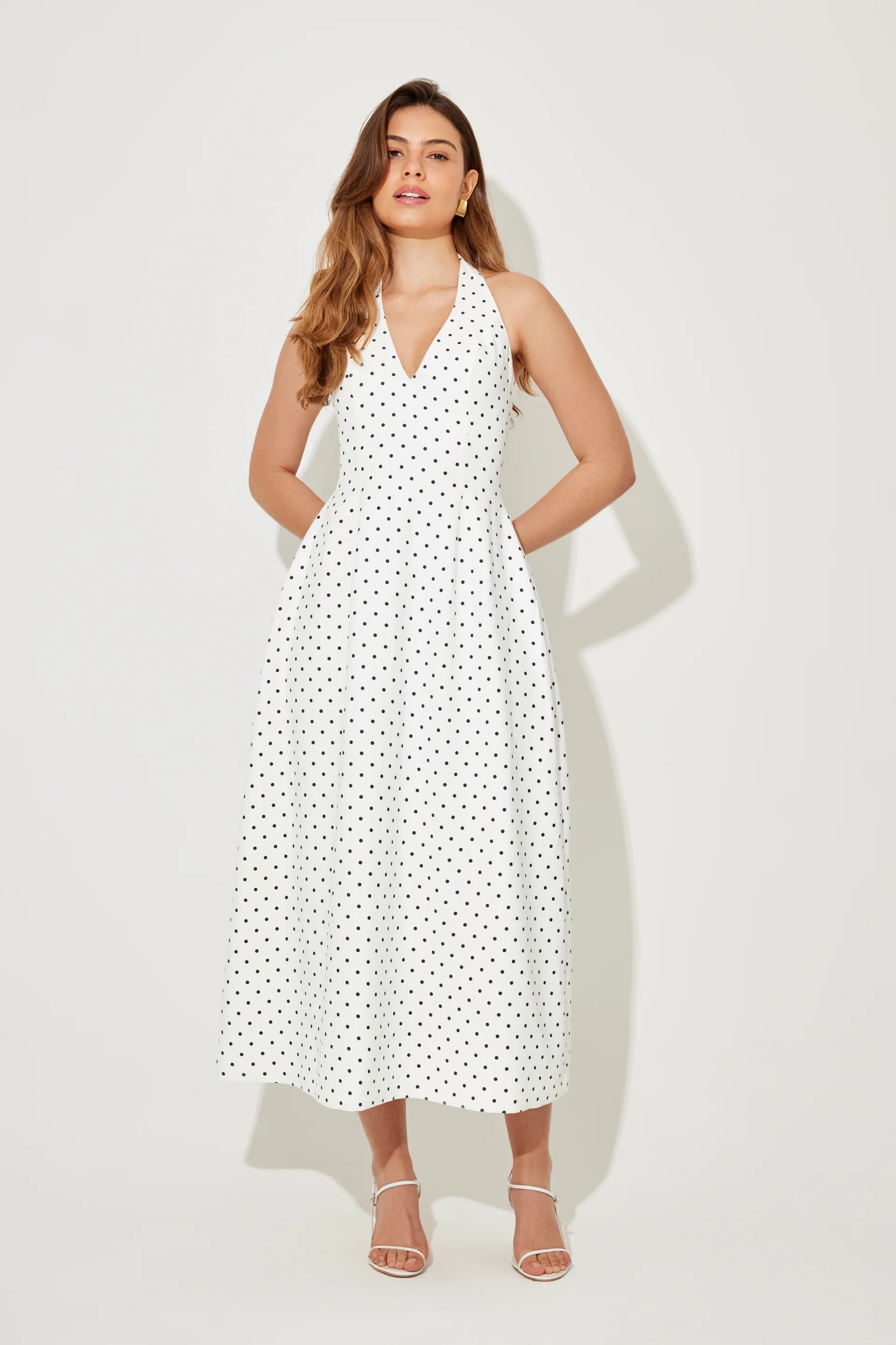 The July Muse Volume Skirt Midi Dress