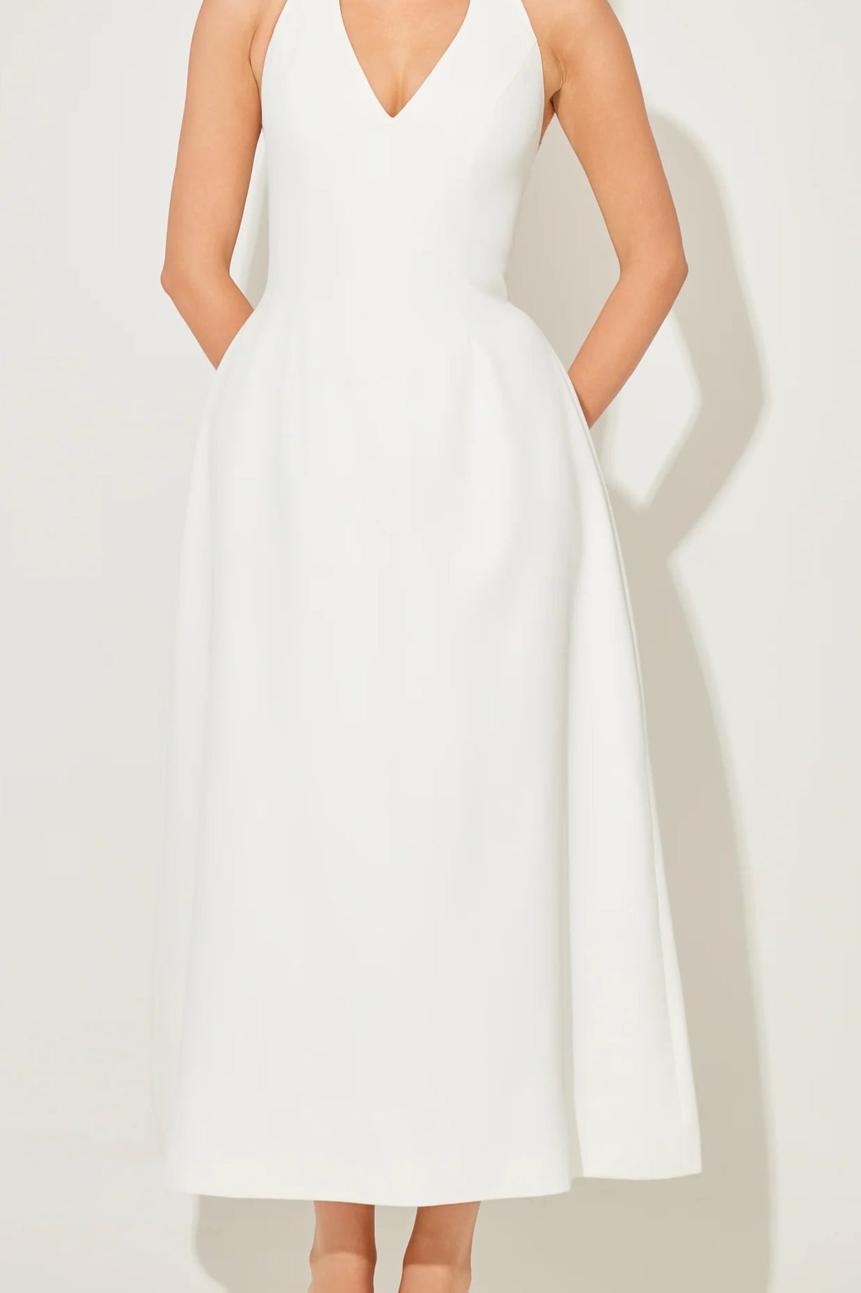 The July Muse Volume Skirt Midi Dress