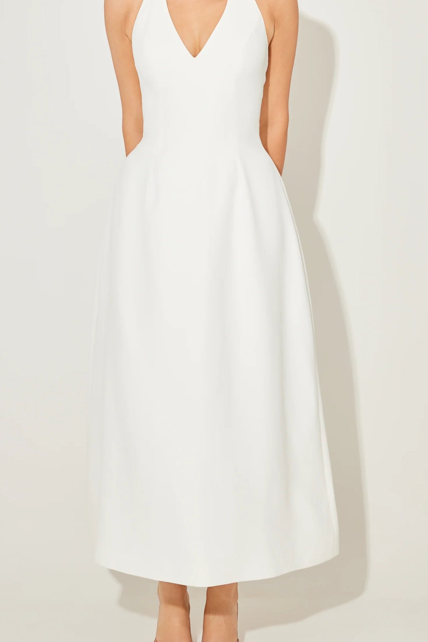 The July Muse Volume Skirt Midi Dress