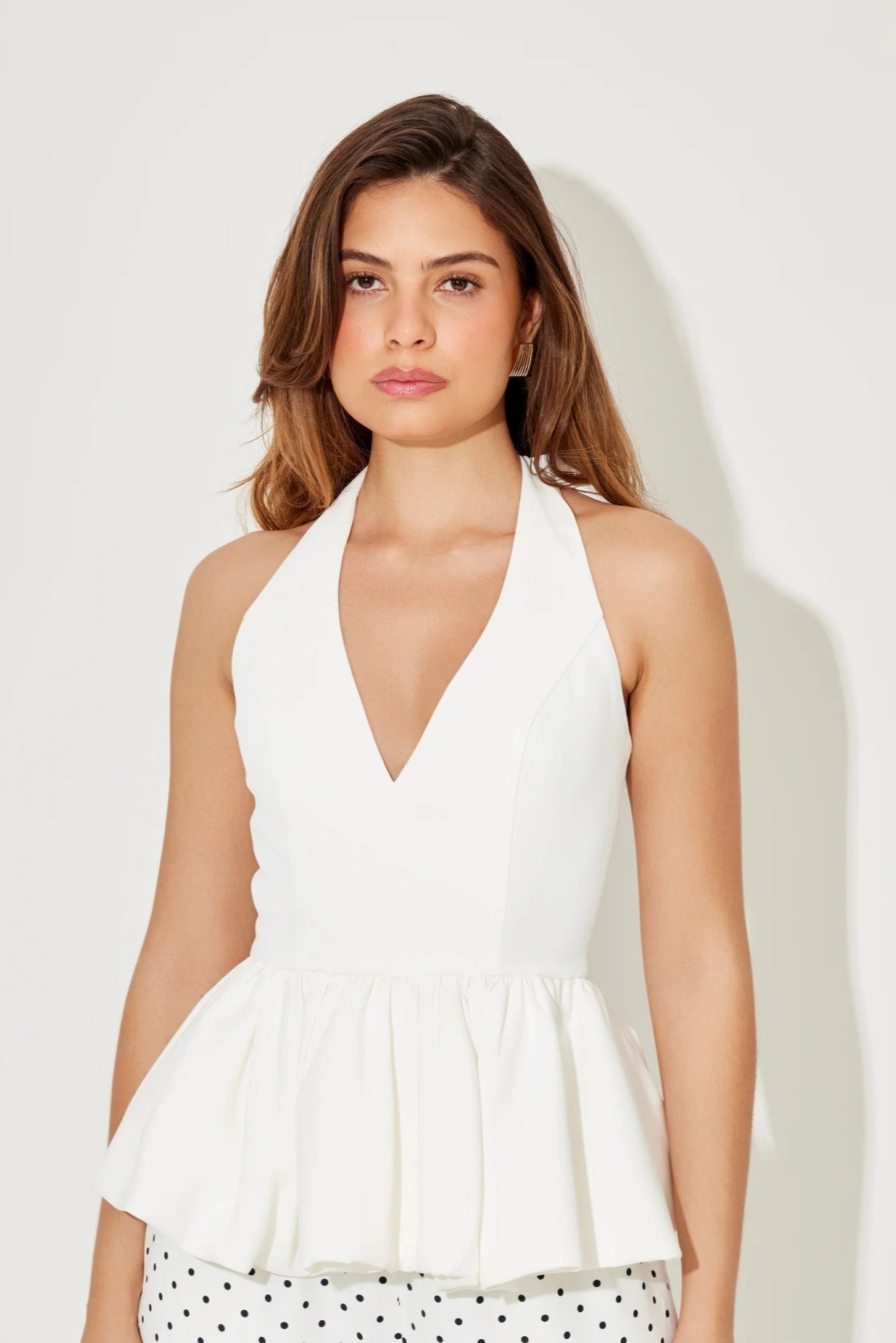 The July Muse Peplum Top