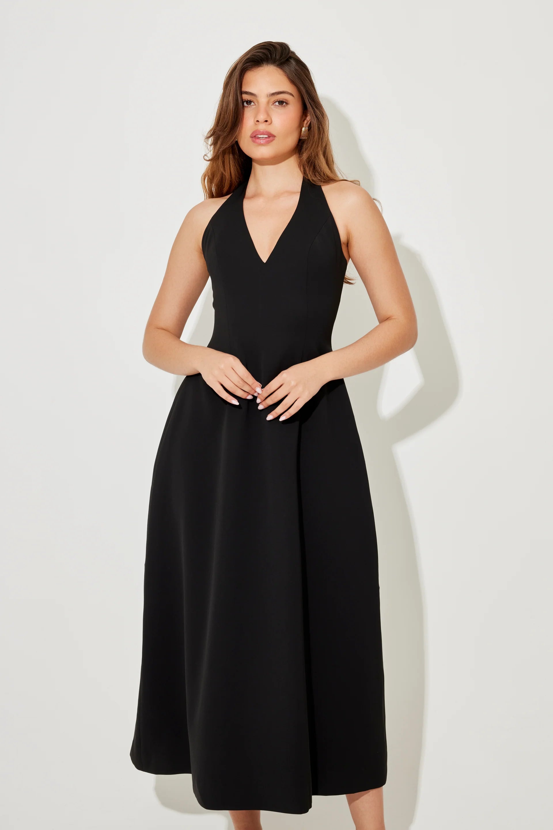 The July Muse Volume Skirt Midi Dress