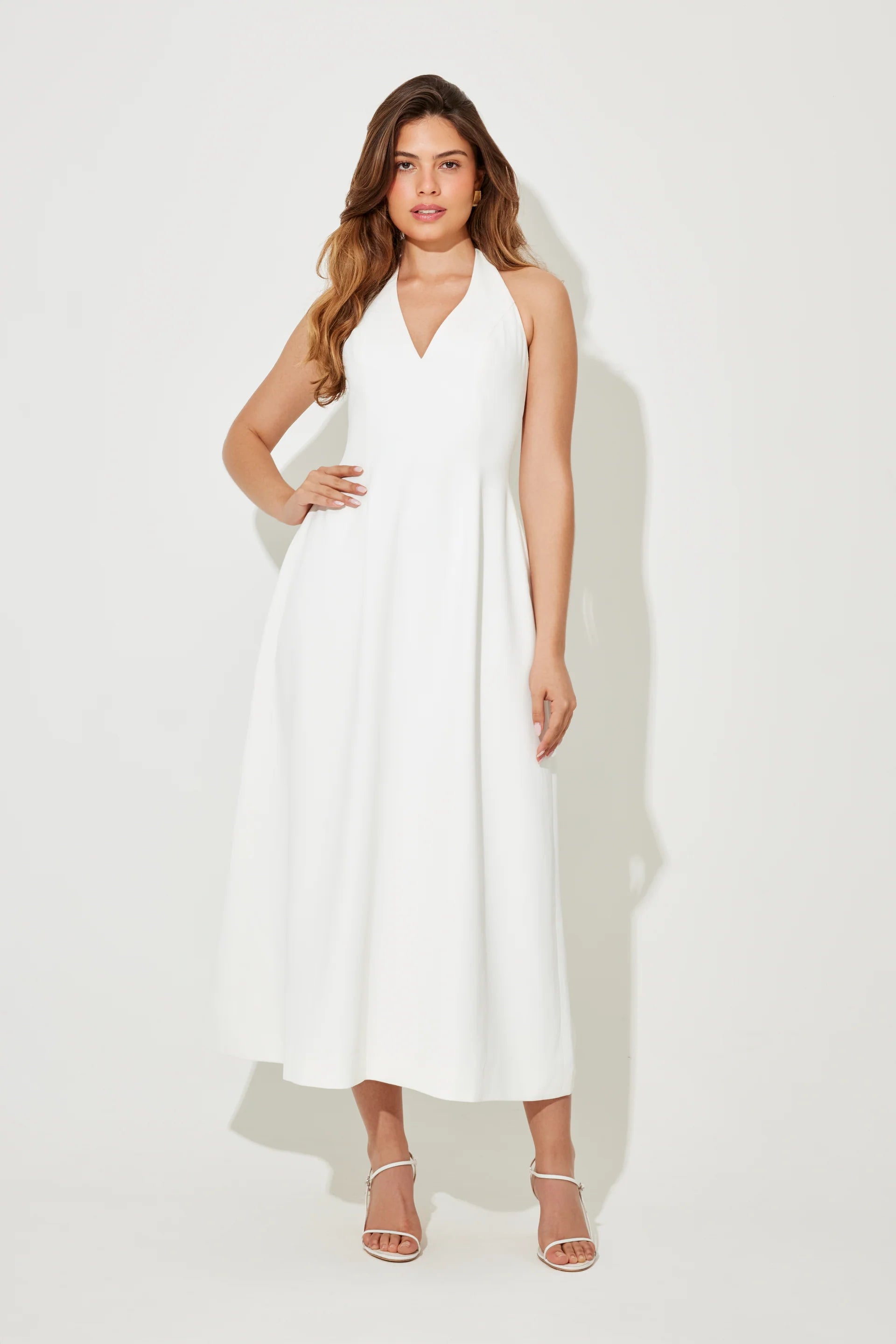 The July Muse Volume Skirt Midi Dress