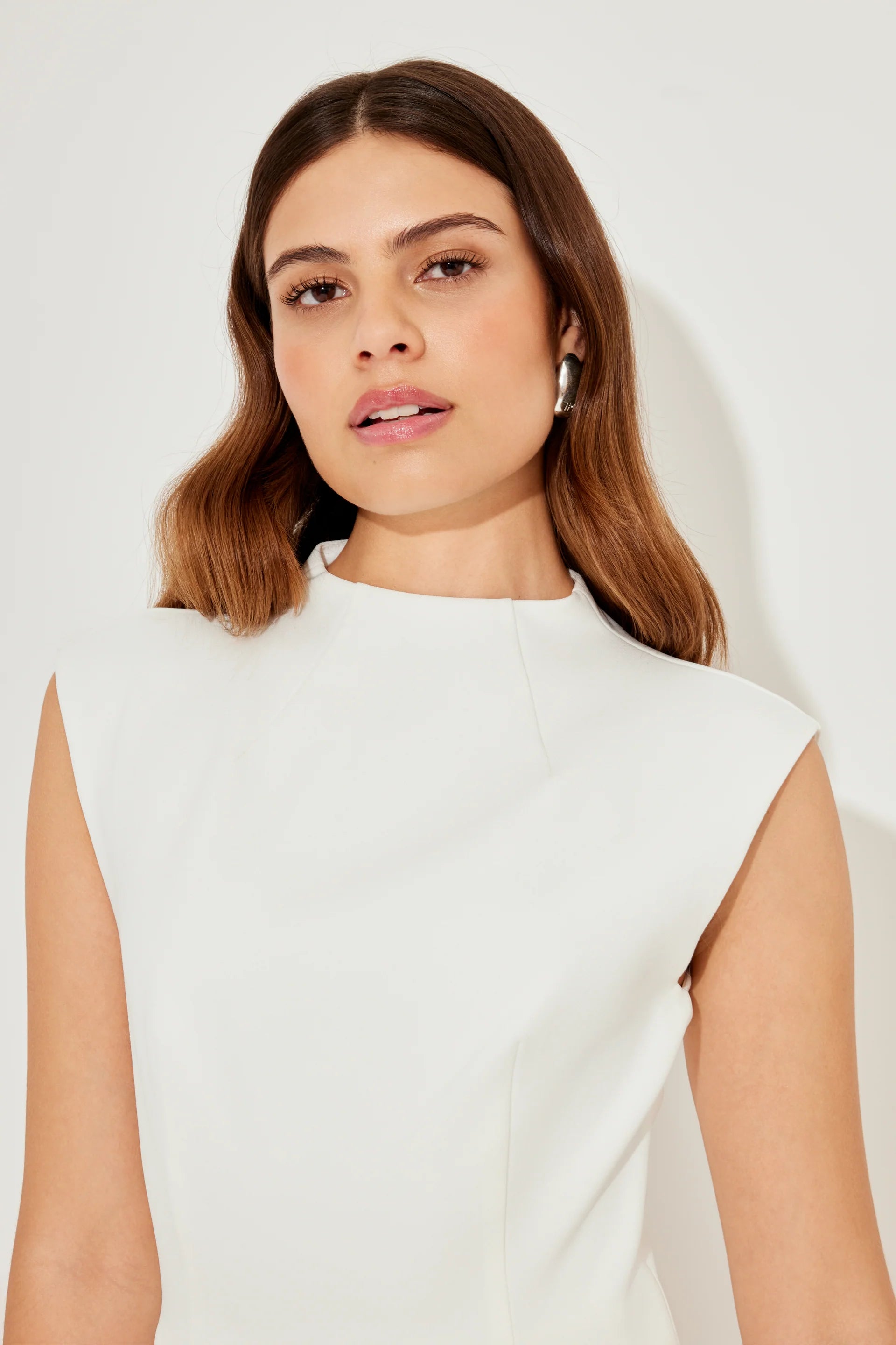 The July Muse Structured Sleeveless Top