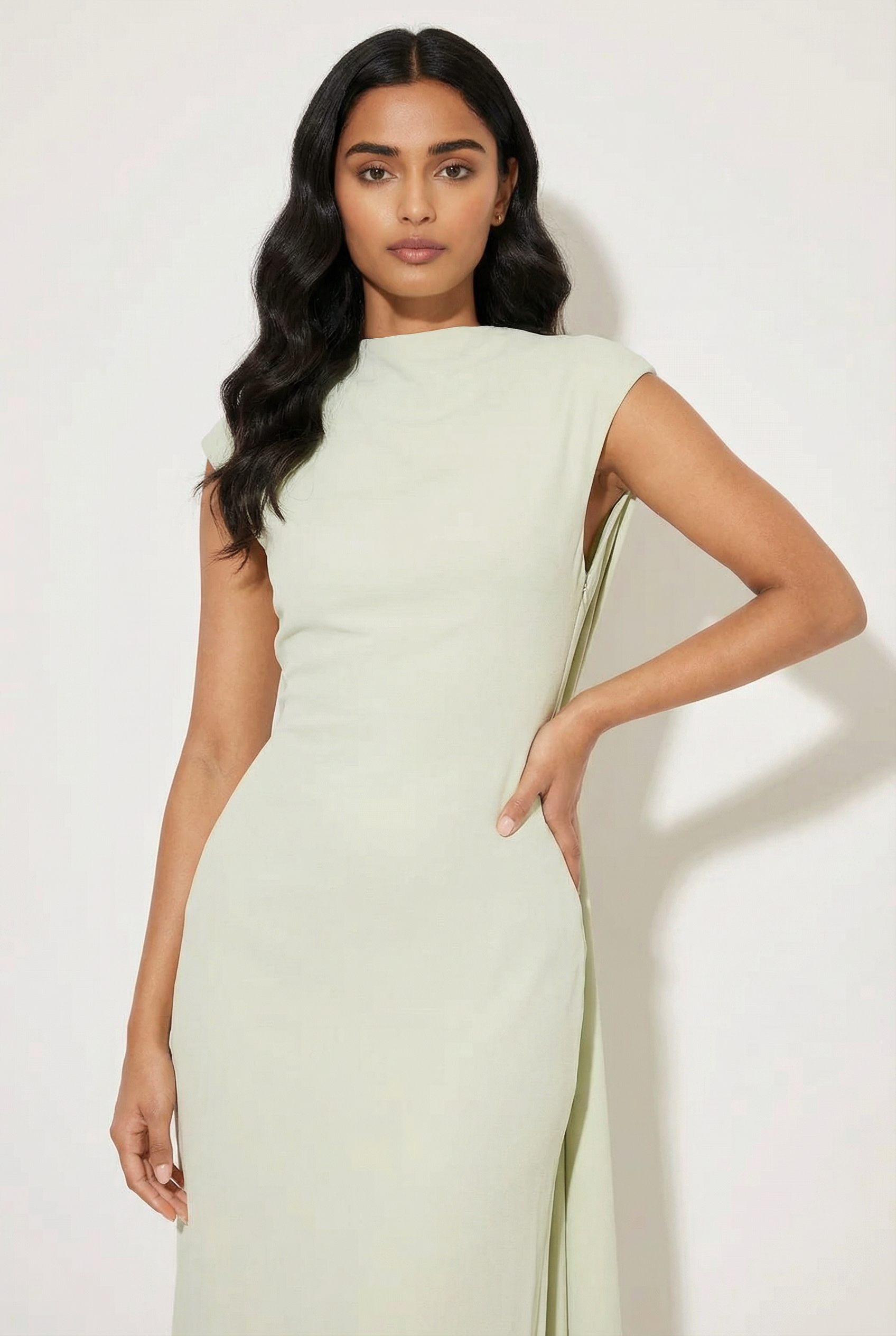 Maison Muse Dress | Sage Green