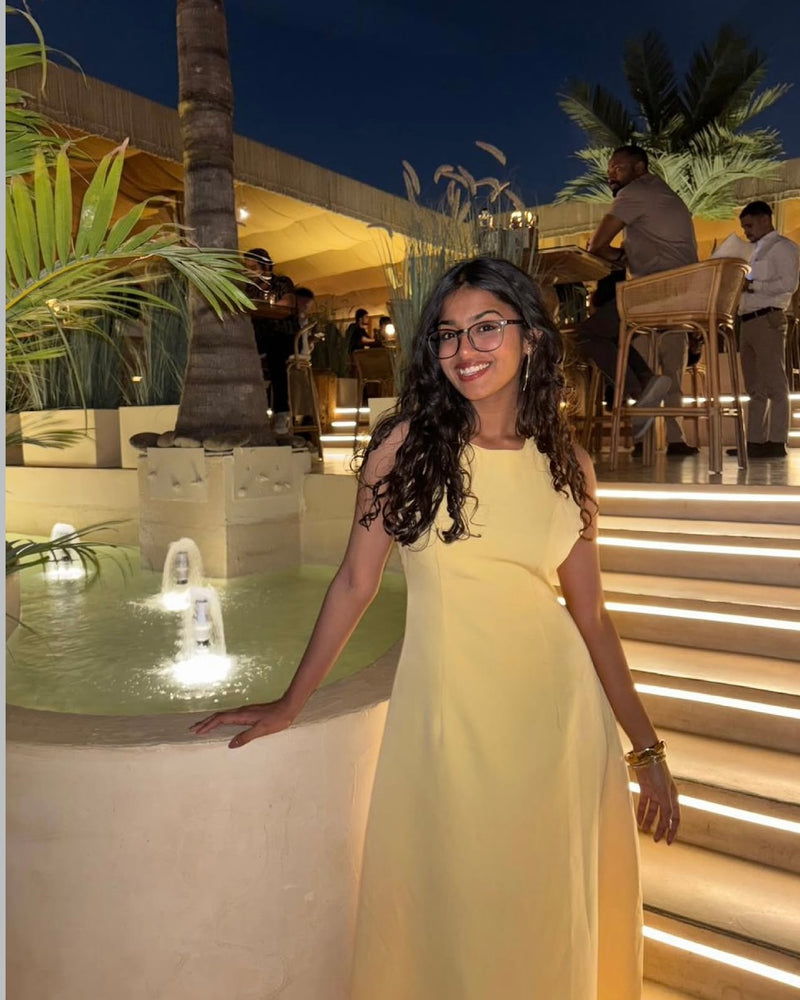 Celine Midi | Butter Yellow