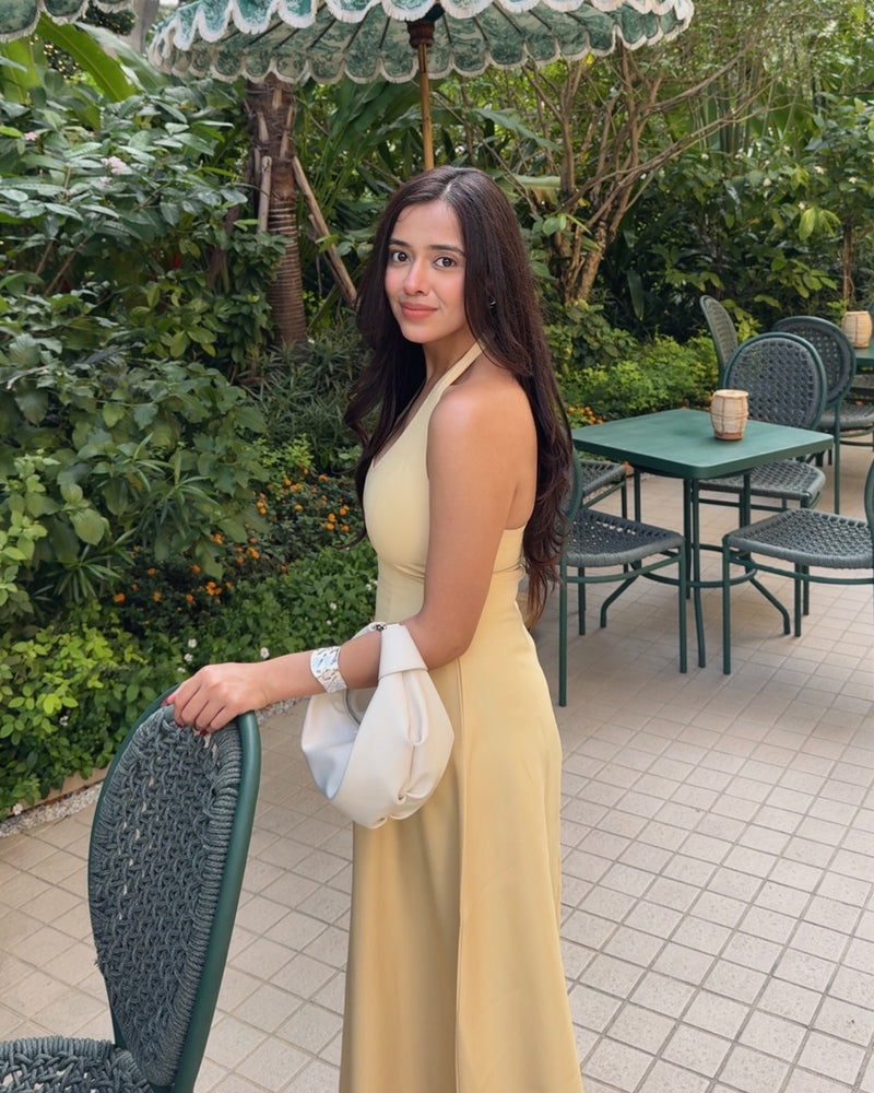 Palma Dress | Butter Yellow