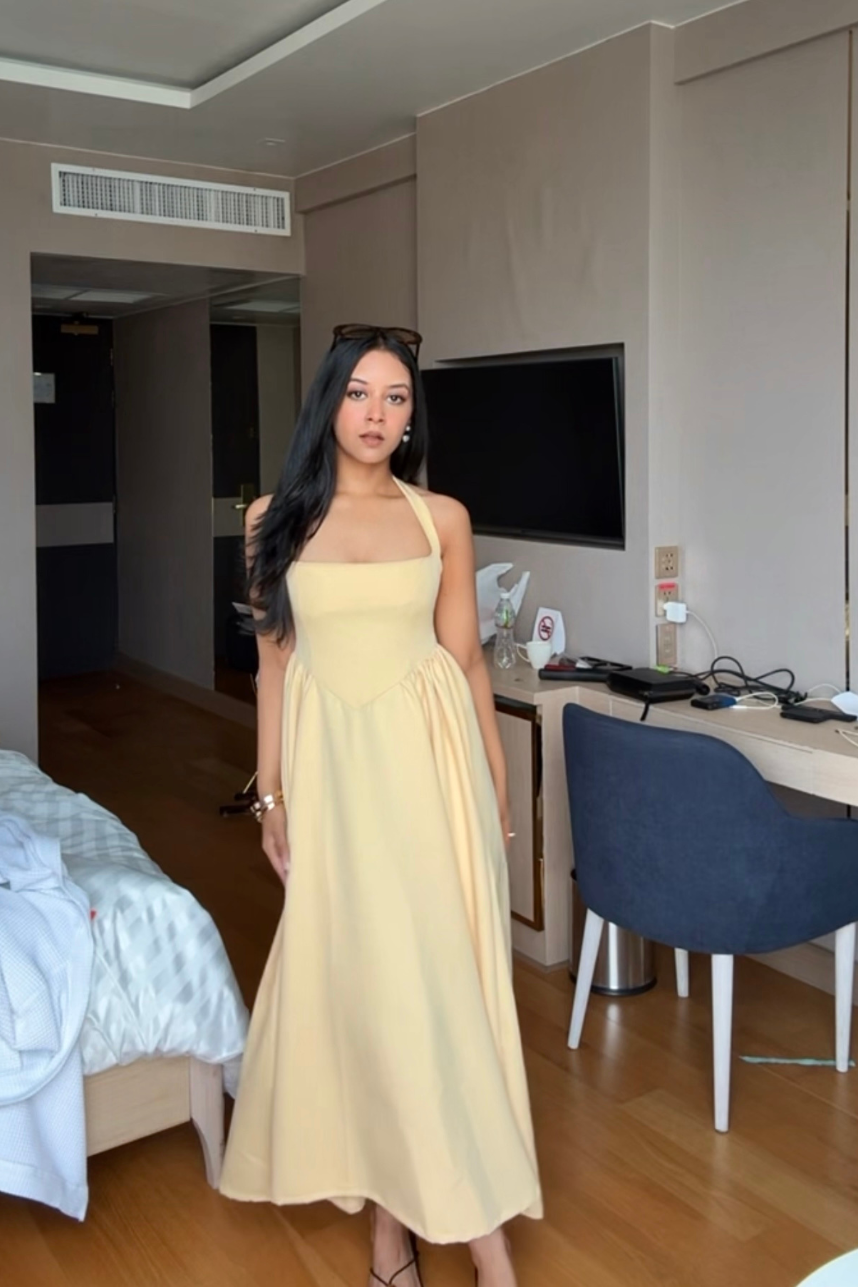 soleil midi dress Soleil Midi Dress The July Muse