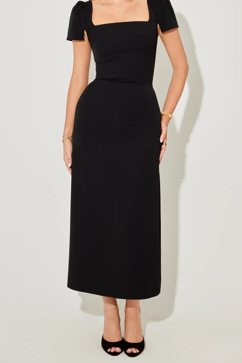 The July Muse Square Neck Slip Dress