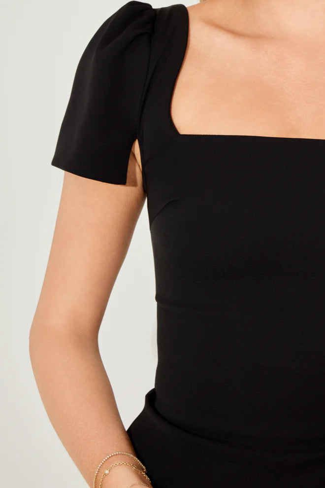 The July Muse Square Neck Slip Dress