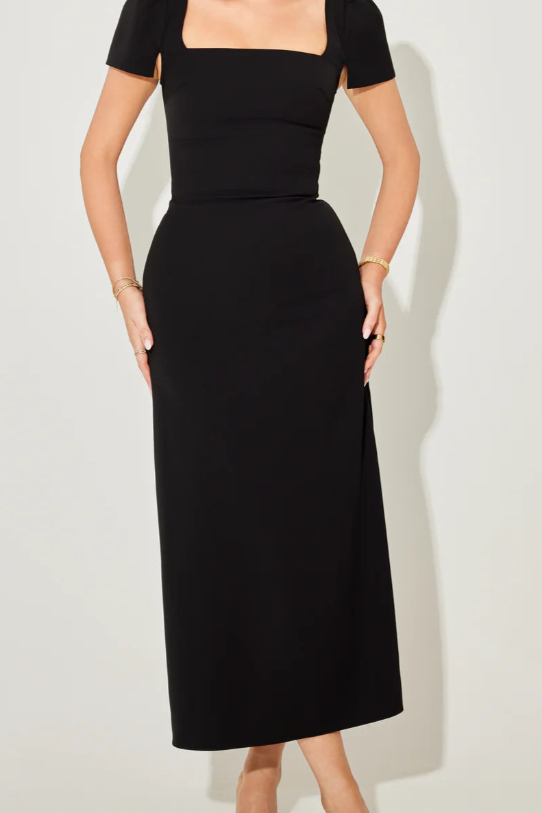 The July Muse Square Neck Slip Dress