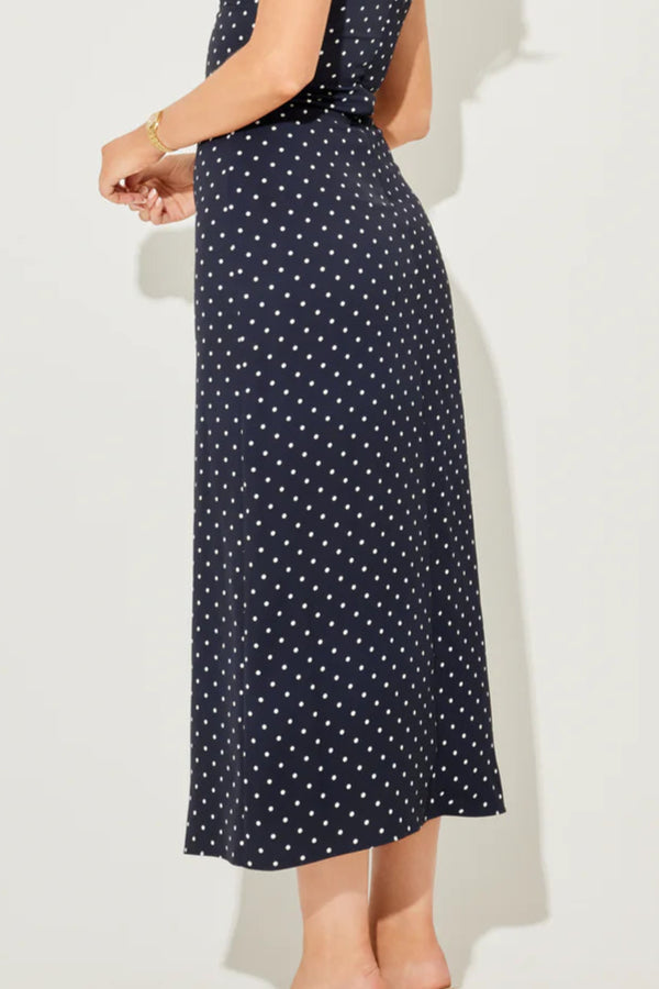The July Muse Square Neck Slip Dress