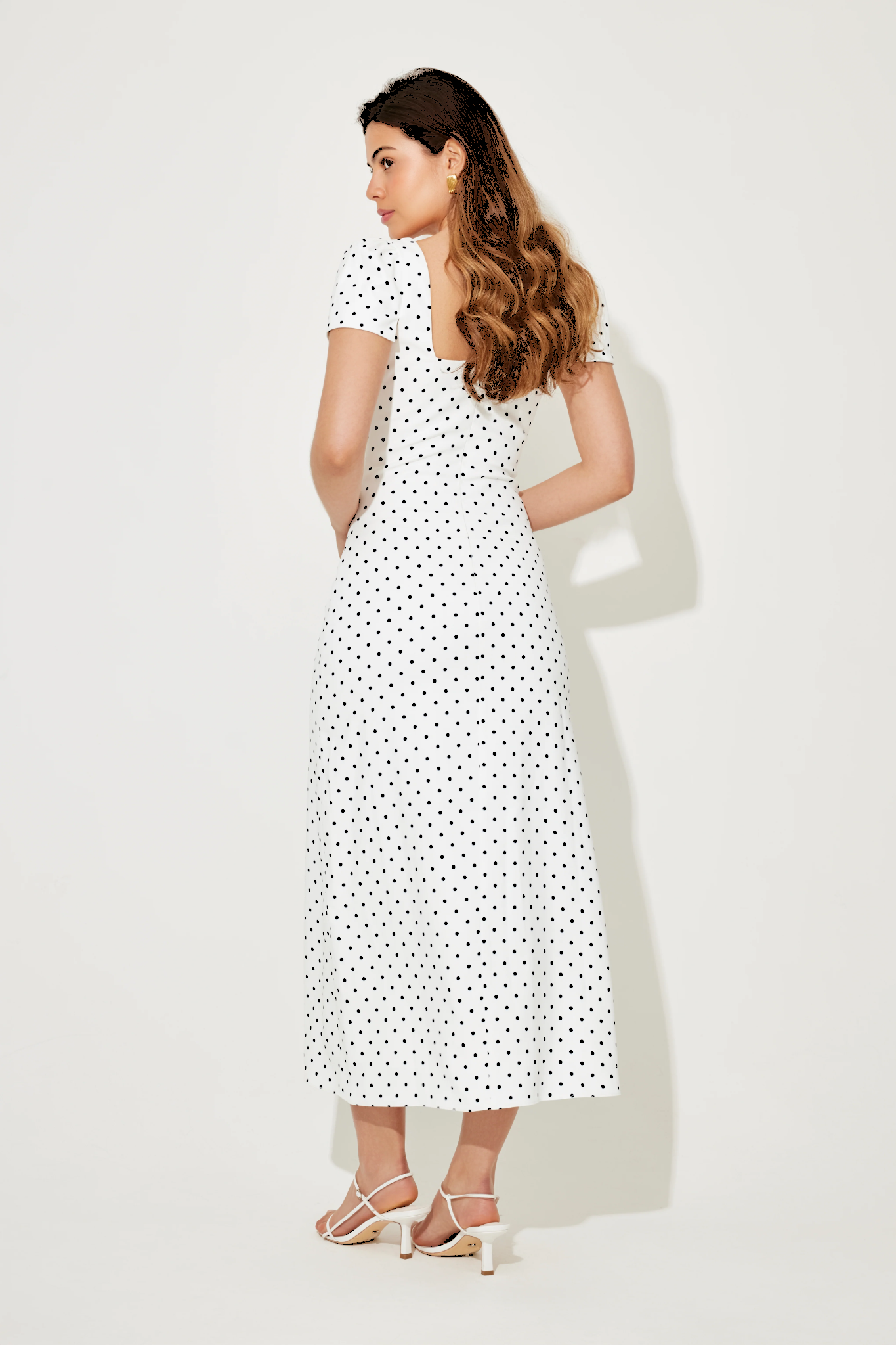 The July Muse Square Neck Slip Dress