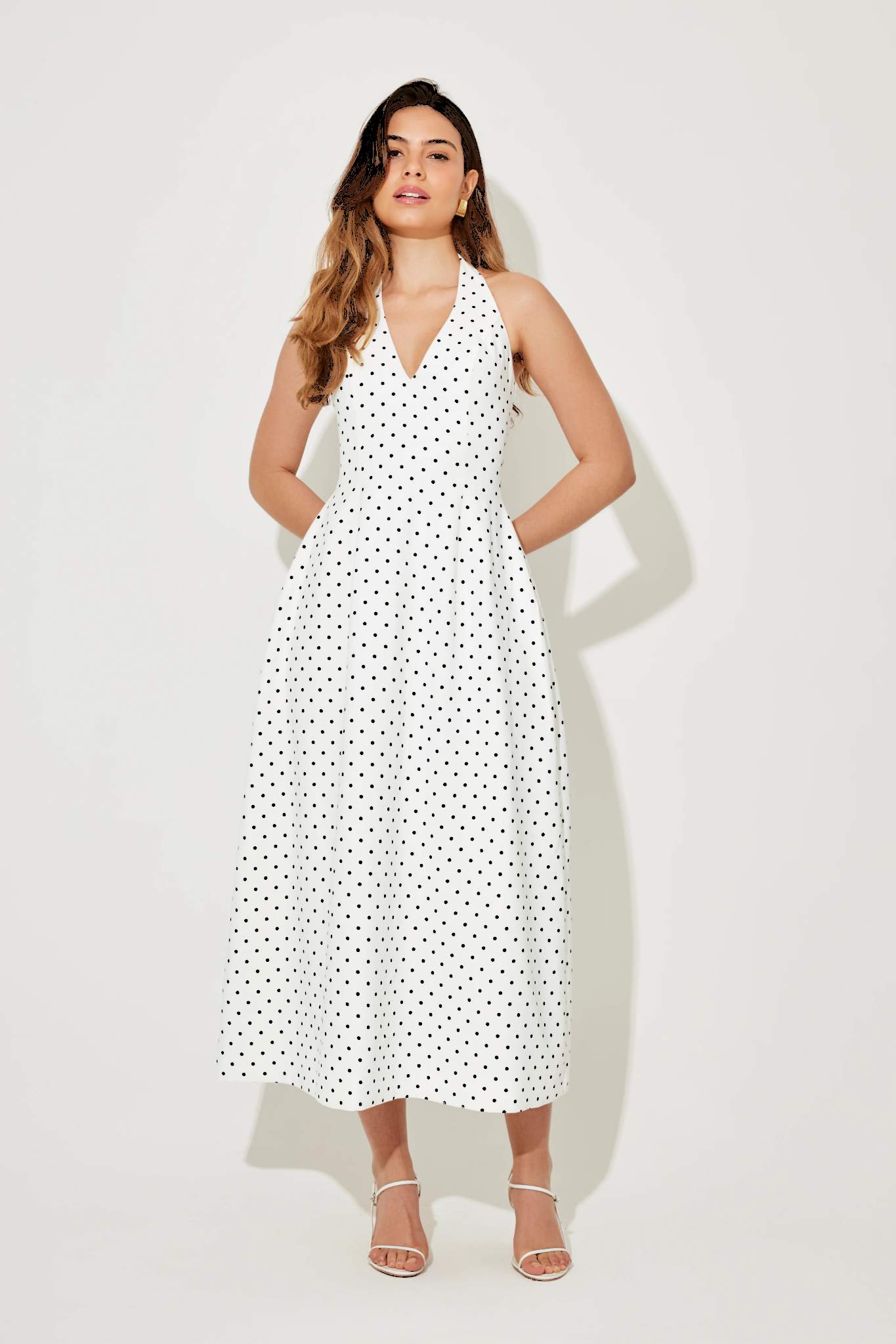 The July Muse Volume Skirt Midi Dress