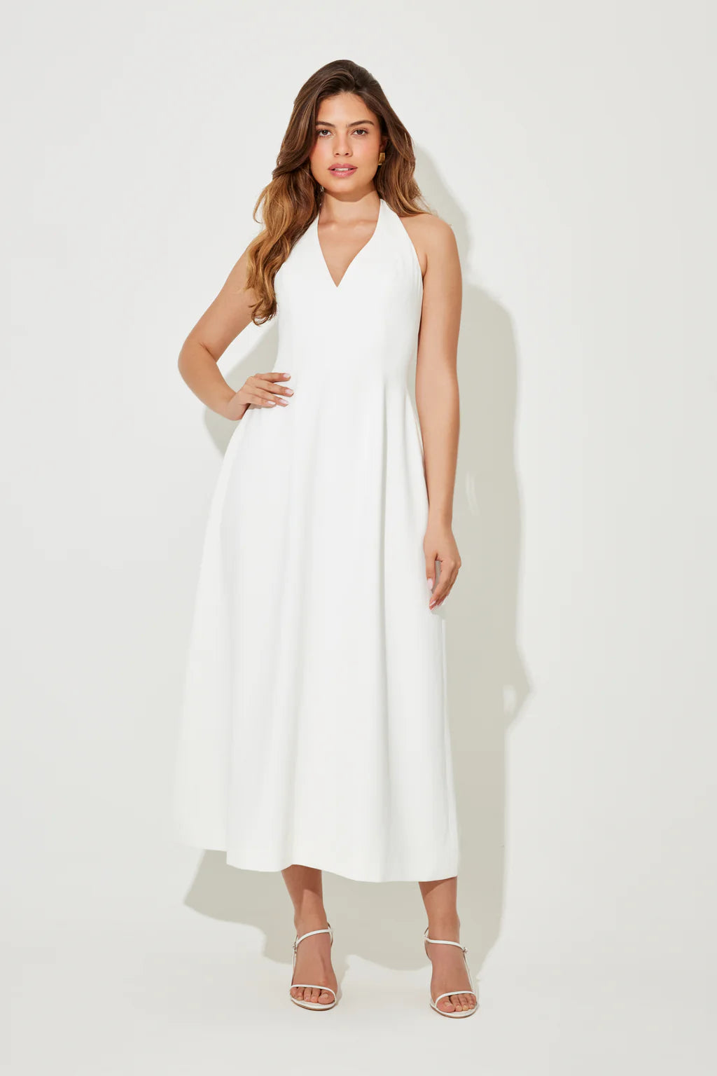 The July Muse Volume Skirt Midi Dress