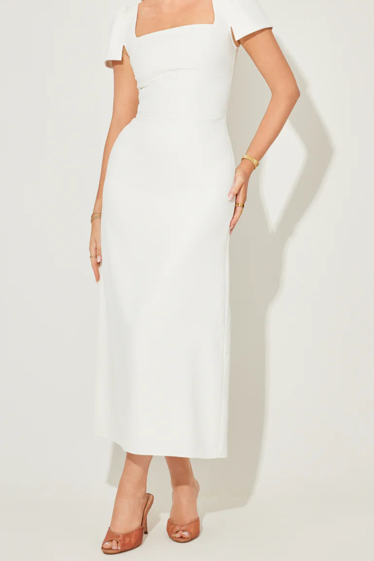The July Muse Square Neck Slip Dress