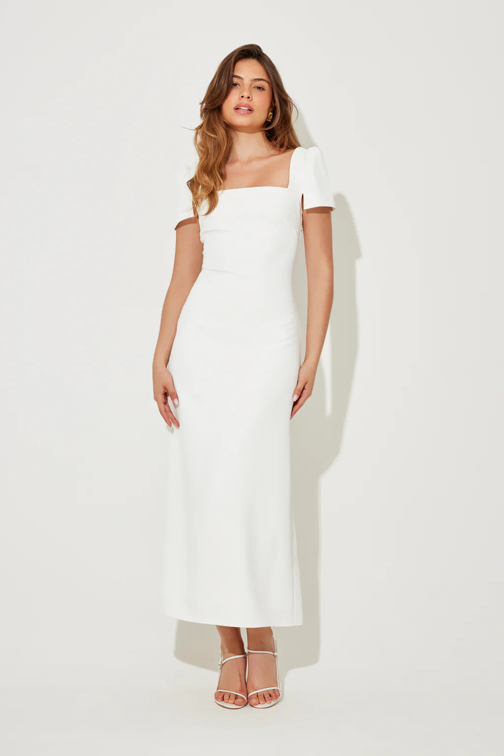 The July Muse Square Neck Slip Dress